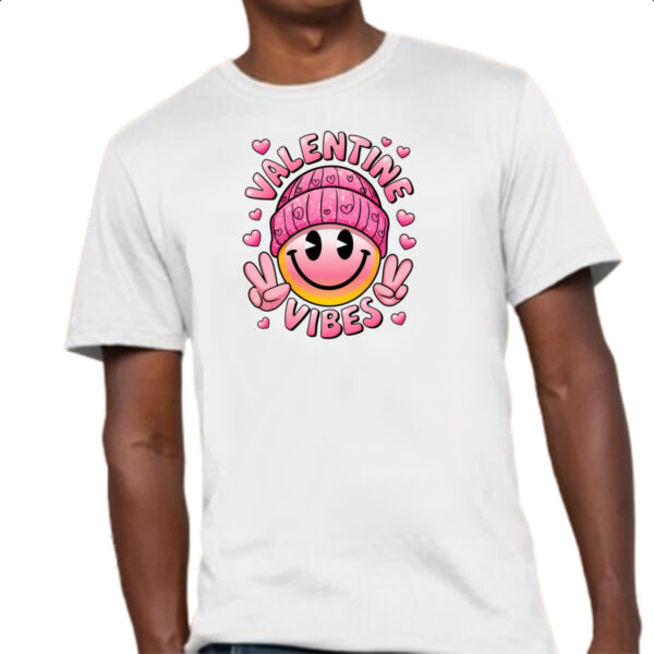 Camiseta Unissex Valentine vibes - Imagem 4