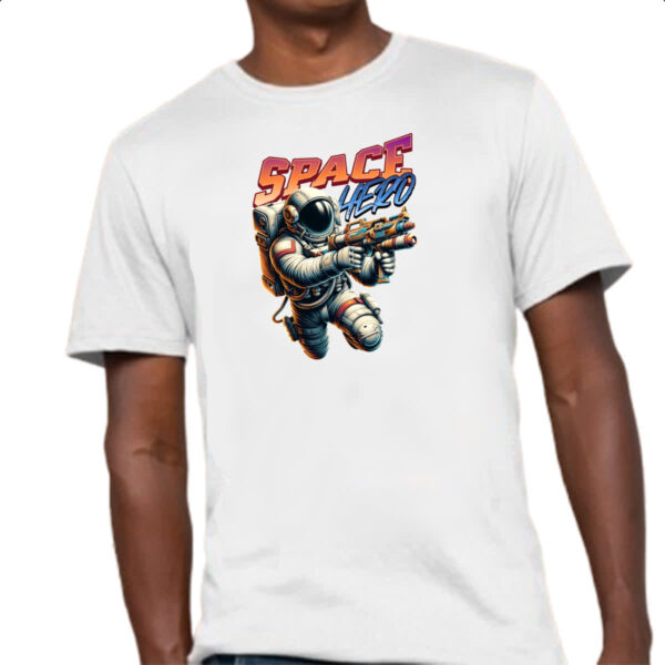 Camiseta Unissex Space Hero - Imagem 4
