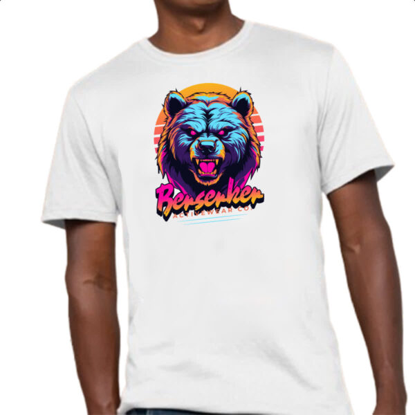 Camiseta Unissex Urso Berserker - Image 4