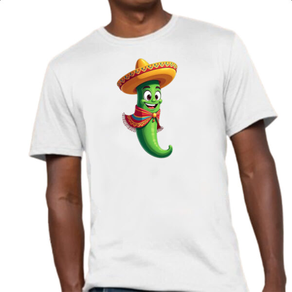 Camiseta Unissex Pimenta mexicana - Imagem 4