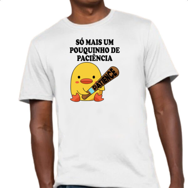 Camiseta Unissex Psicopato paciencia - Imagem 4