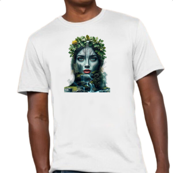 Camiseta Unissex Face mae natureza - Imagem 4