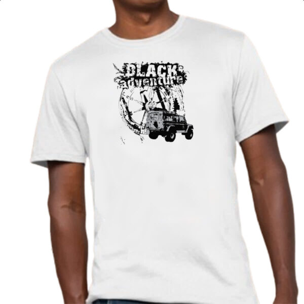 Camiseta Unissex Black adventure - Imagem 4