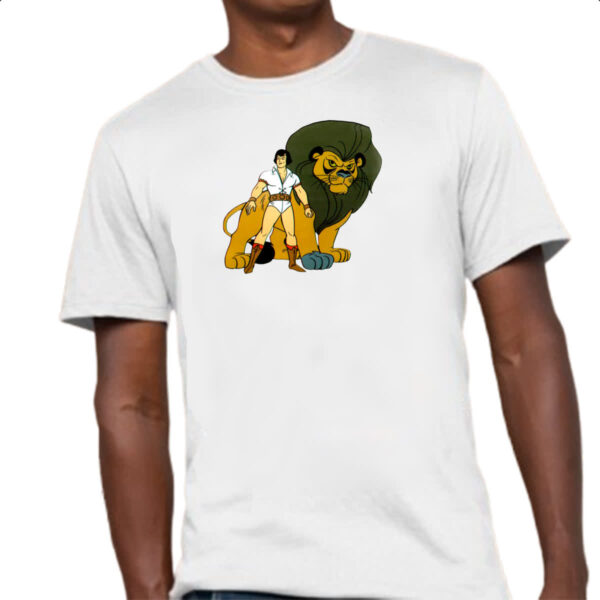Camiseta Unissex Nostalgia Sansao e Golias - Imagem 4