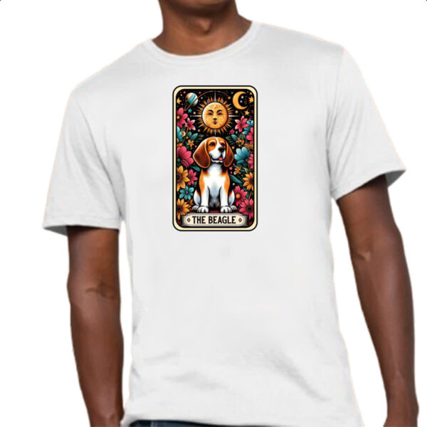 Camiseta Unissex Taro cachorro Beagle - Imagem 4