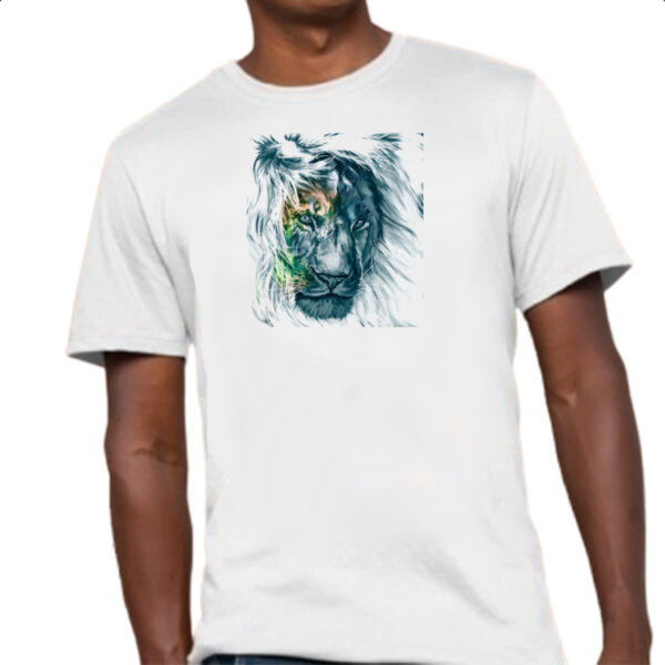 Camiseta Unissex Leao de Juda 06 - Imagem 4