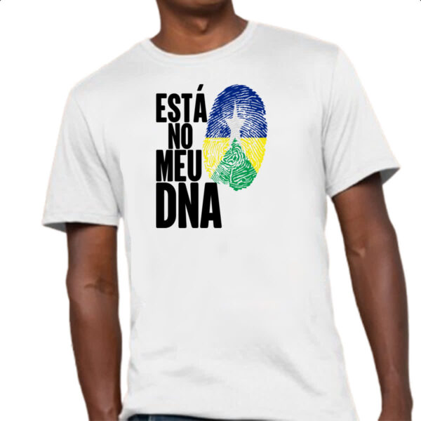 Camiseta Unissex Esta no meu DNA Rondonia - Imagem 4