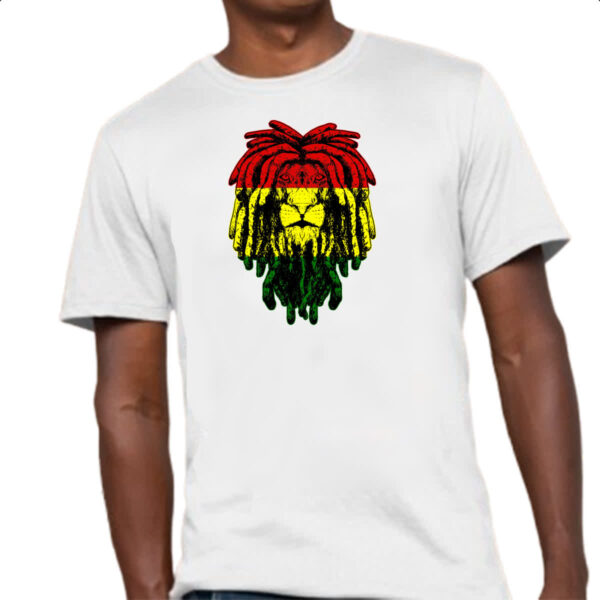 Camiseta Unissex Leao Rastafari - Imagem 4