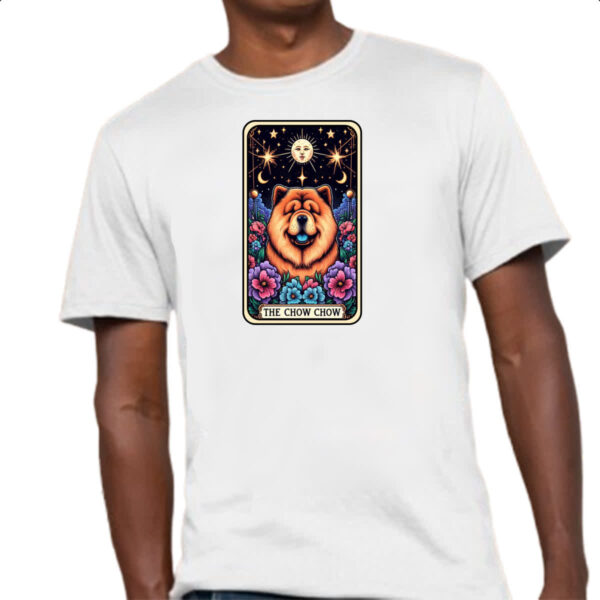 Camiseta Unissex Taro cachorro Chow Chow - Imagem 4