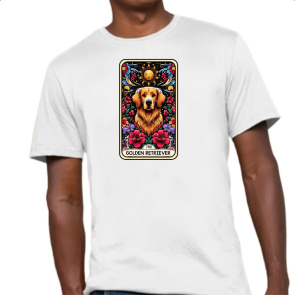 Camiseta Unissex Taro cachorro Golden Retriever - Imagem 4