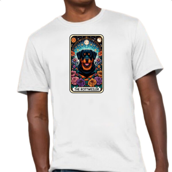 Camiseta Unissex Taro cachorro Rottweiler - Imagem 4