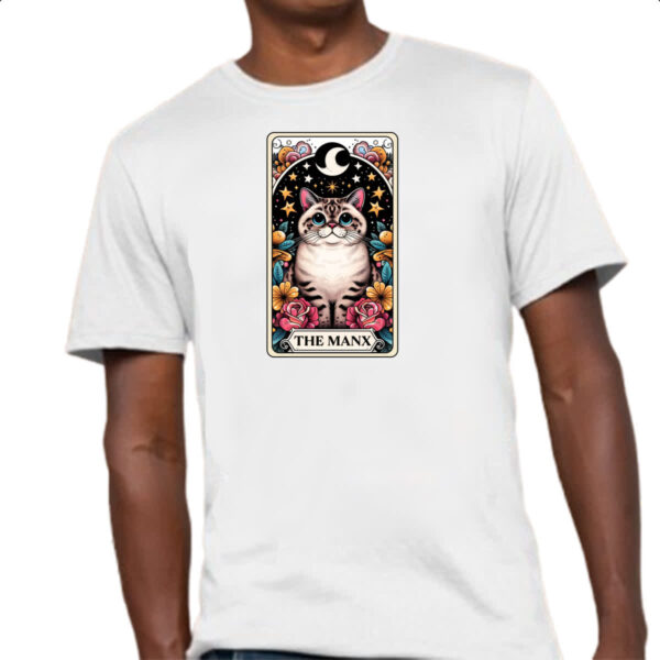 Camiseta Unissex Taro gato Manes - Imagem 4
