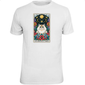 Camiseta Unissex Taro gato Noruegues da Floresta