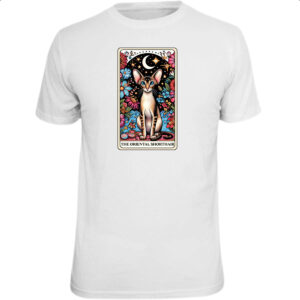 Camiseta Unissex Taro gato Oriental Shorthair