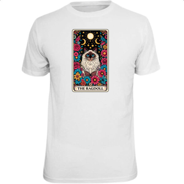 Camiseta Unissex Taro gato Ragdoll