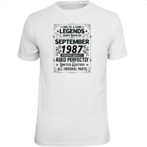 Camiseta Unissex Legends Were Born SET-1987