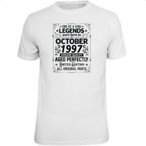 Camiseta Unissex Legends Were Born OUT-1997