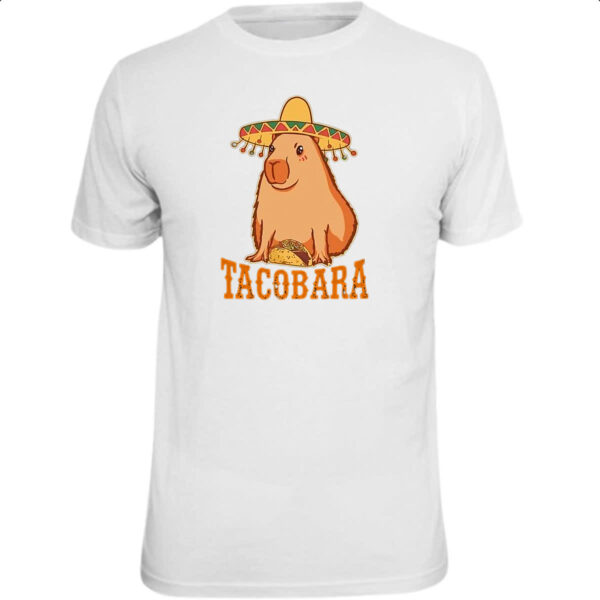Camiseta Unissex Tacobara capivara