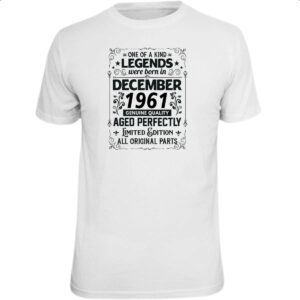 Camiseta Unissex Legends Were Born DEZ-1961