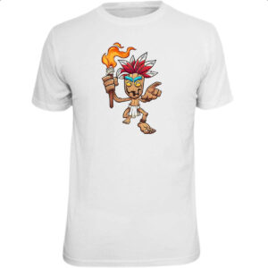 Camiseta Unissex Wooden Tiki
