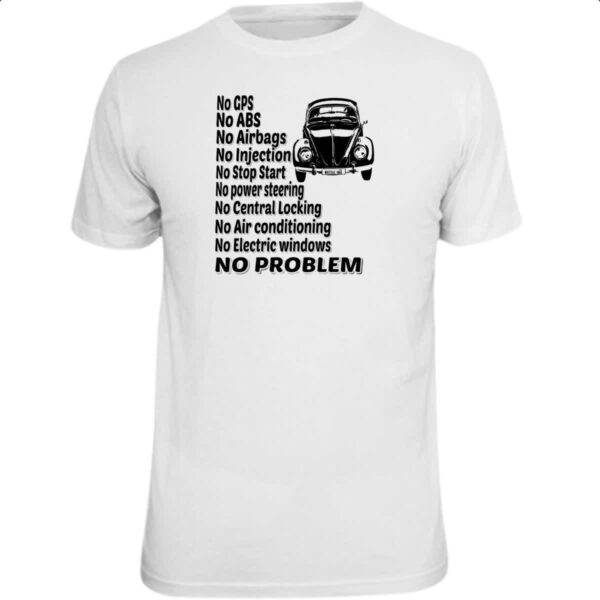 Camiseta Unissex Fusca sem problemas