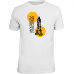 Camiseta Unissex Arquitetura e urbanismo