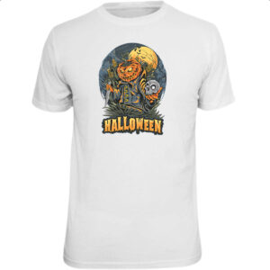 Camiseta Unissex Halloween JackPot Milharal Faca