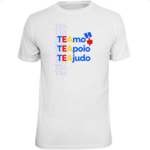 Camiseta Unissex Autismo Amo Apoio Ajudo