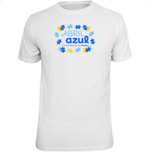 Camiseta Unissex Autismo conscientizacao
