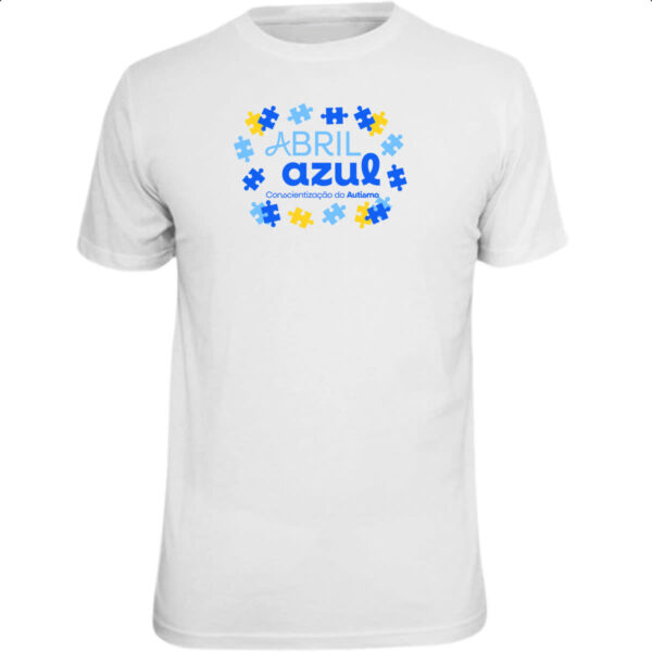 Camiseta Unissex Autismo conscientizacao