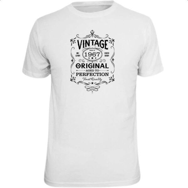 Camiseta Unissex Vintage Original 1967