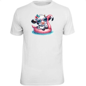 Camiseta Unissex Vaca na boia