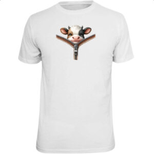 Camiseta Unissex Vaca no ziper