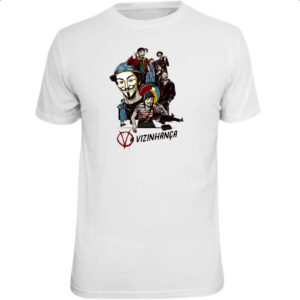 Camiseta Unissex V de vizinhanca
