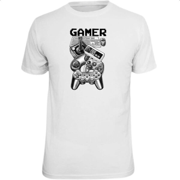 Camiseta Unissex Viciado em games