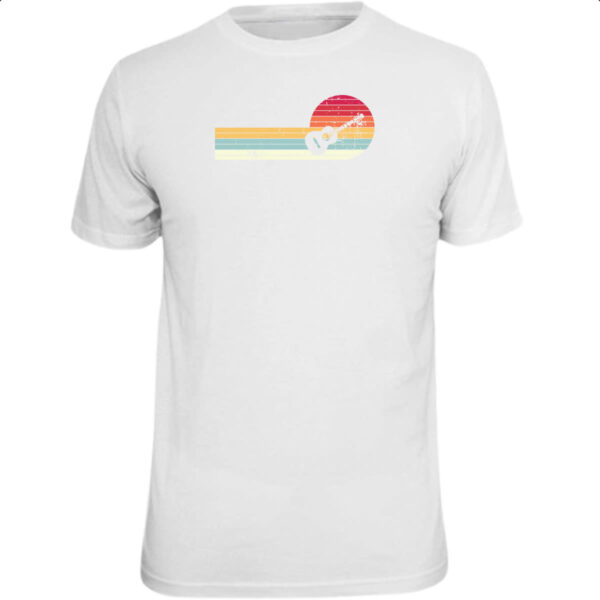 Camiseta Unissex Violao Espiral Sunset Art