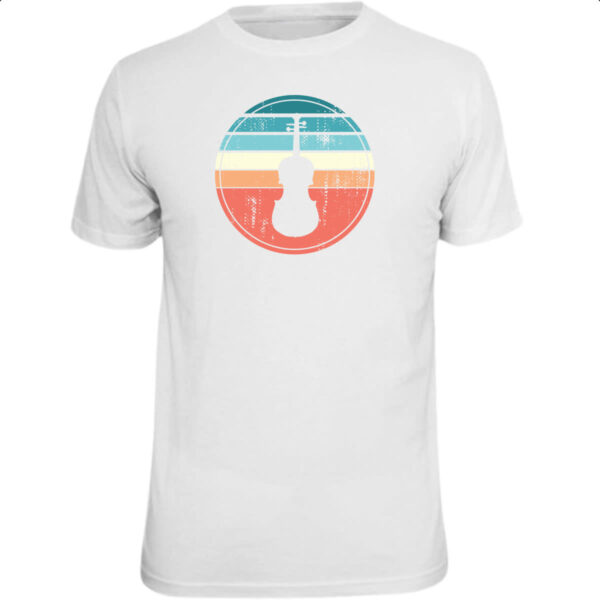 Camiseta Unissex Violino Sunset Art