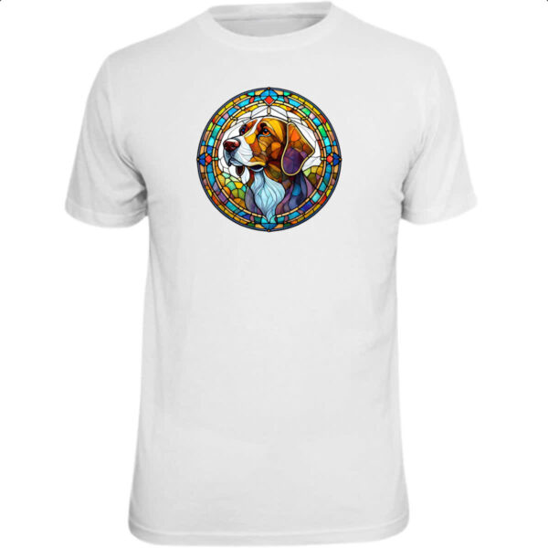 Camiseta Unissex Vitral Cachorro