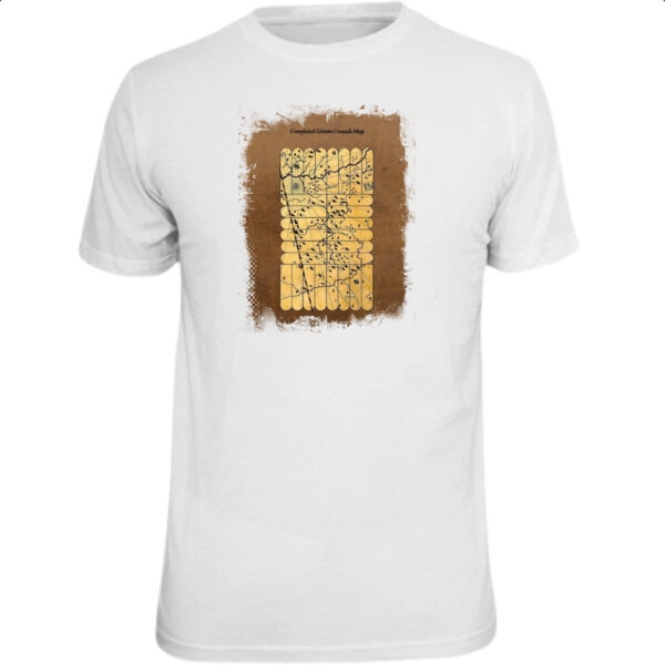 Camiseta Unissex Grimm Mapa completo das chaves
