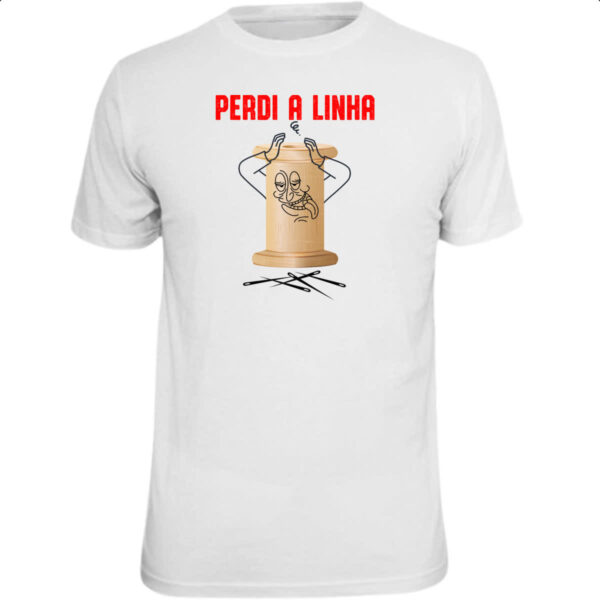 Camiseta Unissex Carretel perdi a linha