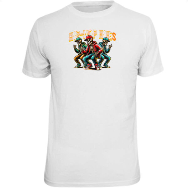Camiseta Unissex Caveiras HIP HOP