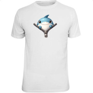 Camiseta Unissex Tubarao no ziper