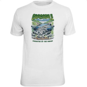 Camiseta Unissex Crocodilo do pantano