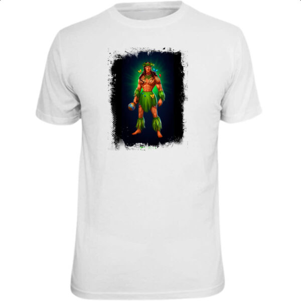 Camiseta Unissex Empires and Puzzles heroi Tarlak traje