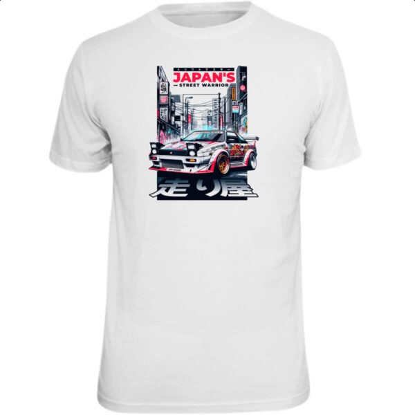 Camiseta Unissex Japan Street Warrior