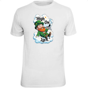 Camiseta Unissex Leprechaun cheio de sorte
