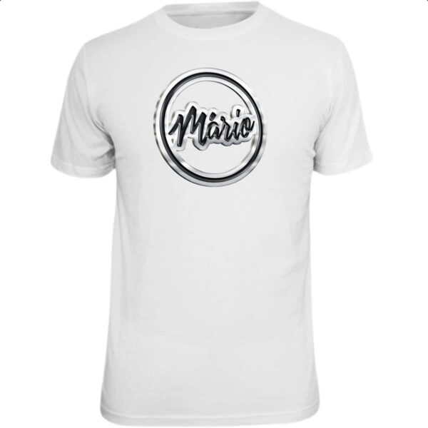 Camiseta Unissex Mario Metal Logo