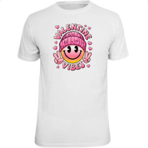 Camiseta Unissex Valentine vibes