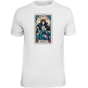 Camiseta Unissex Signo Carta Taro Aquario