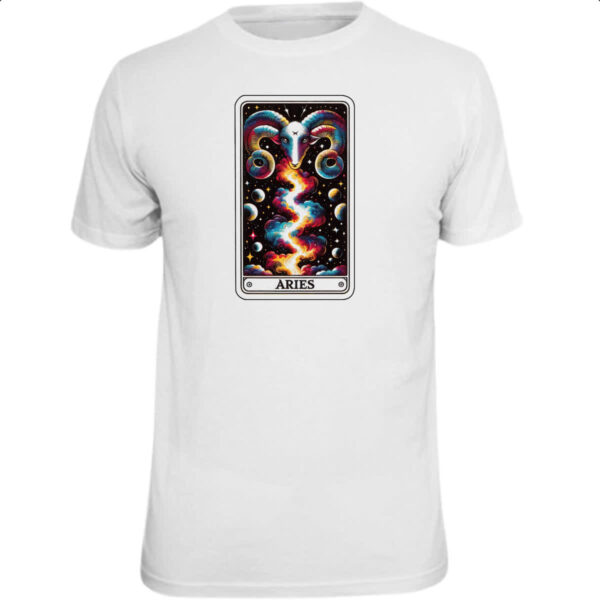 Camiseta Unissex Signo Carta Taro Aries